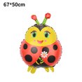 thumbnail image 1 of Globo grande con forma de mariposa, mini globo de película de aluminio con diseño de abeja, decoración de abejas, temática primaveral, diseño de insectos, 1 of 3