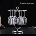thumbnail image 5 of Clearance Under $20 Countertop Wine Glass Holder Wine Glass Holder With 6 Hooks Countertop Freestanding Stemware Drying Rack Tabletop Glasses Display Stand, 5 of 7