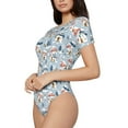 thumbnail image 3 of Picia cute Mushroom Village Womens One Piece Swimsuits Modest Tummy Control Bathing Suits Lace Up Slimming Swim Suit-X-Large, 3 of 9