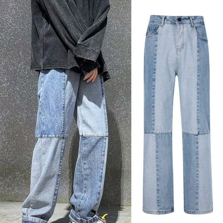 lystmrge Charcoal Jeans Men