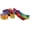 Tie Dye, variant on In the Breeze 3439 — 20' Continuous Kite Tail, Red — Colorful Kite Accessory