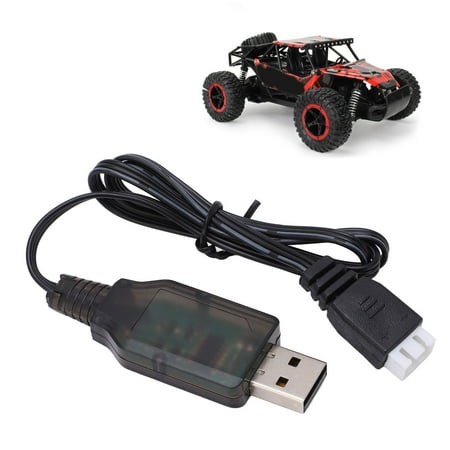 

Octpeak 7.4V RC Car Battery Charger 1/16 RC Car Charger 7.4V 1000mA Lipo Battery USB Charger Charging Cable For 1/16 Remote Control Car 7.4V 1000mA USB Charger