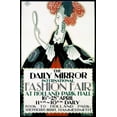 thumbnail image 2 of Hammond, Aubrey 11x14 White Modern Wood Framed Museum Art Print Titled - The Daily Mirror/Fashion Fair, 2 of 4
