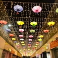 thumbnail image 5 of Guirnalda de luces LED de 40 m para exteriores, guirnalda de luces de carámbanos para bodas, luces festivas impermeables para decoración de jardín, 5 of 5