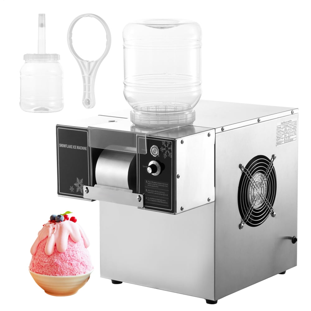 Automatic Electric Ice Shaved Machine, Air Cooling for Home Parties & Food Trucks