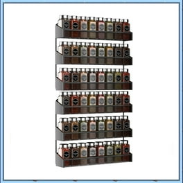 Auledio Pack Tier Metal Spice Rack Wall Mount Spice Seasoning