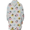 thumbnail image 2 of Fortune Matching Family Wearable Blanket Oversized Hoodies Pullover Christmas Pajama, 2 of 9
