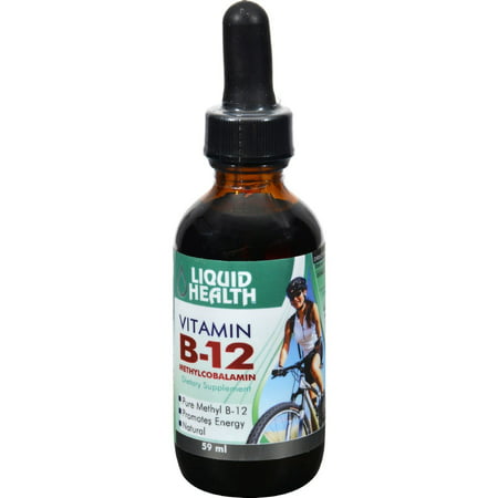 LIQUID HEALTH La vitamine B-12 gouttes de liquide, 59 ml
