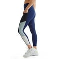 thumbnail image 5 of Turtle Bay New York Women's Side Color Block Leggings 24" Inseam, 5 of 5