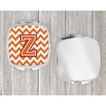 thumbnail image 4 of Letter Z Chevron Orange and Regalia Compact Mirror, 4 of 4