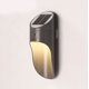 thumbnail image 1 of Lámpara solar Villa de jardín al aire libre luz decorativa luz solar de pared al aire libre impermeable LED luz de jardín inducción del cuerpo humano luz de balcón lámpara de calle, Concha gris, luz b, 1 of 5