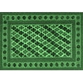 thumbnail image 1 of Ahgly Company Indoor Rectangle Persian Emerald Green Traditional Area Rugs, 4' x 6', 1 of 4