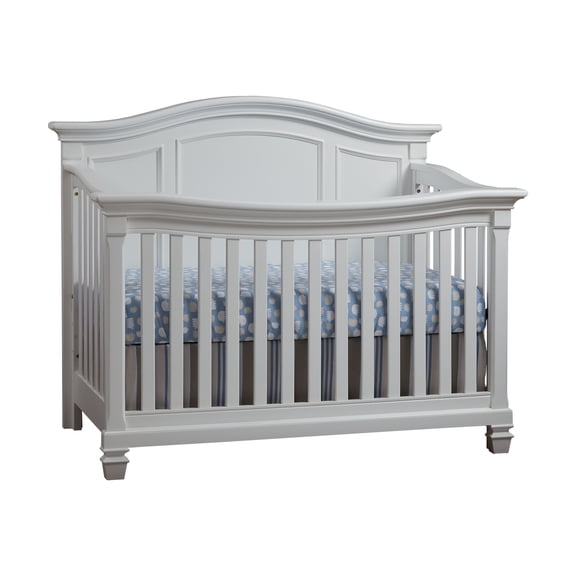 Baby Cache Glendale 4-in-1 Convertible Crib in Pure White