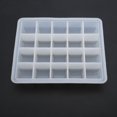 thumbnail image 3 of Qiilu Silicone Ice Tray,20 Grids Silicone Ice Tray Mold Ice Maker Container, Ice Container, 3 of 7