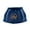 Navy, variant on Ovation® Professional Ribbed Hook and Loop Bell Boot (XXL, Baby Blue)