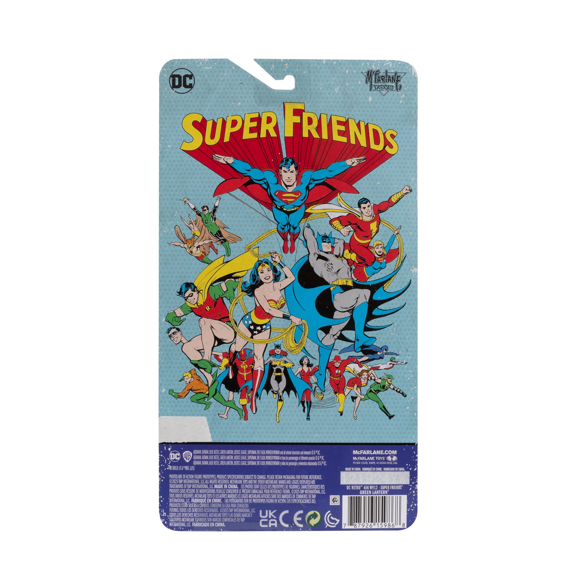 Dc Retro 6in Action Figure - Super Friends - Green Lantern - McFarlane Toys