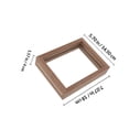 thumbnail image 2 of QUMIIRITY 1Pack Vintage Photo Frame Decorative Glass for Living Room, 2 of 6