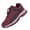 Red, variant on XIMIN Men's Orthopedic Non Slip Platform Sneaker with Quick Lace Waterproof Walking Slip on Wide Shoes Lightweight Comfort Casual Breathable Tennis Shoes (7.5, Dark Blue)