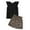 Leopard, variant on Arshiner Girls Clothes Summer 2 Piece Outfits Cute Ruffle Trim Tank Top and Paperbag Waist Shorts Set
