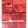 thumbnail image 2 of Mr Tac Motif Brique Rouge (18x98 Po) (Lot de 2), 2 of 2