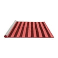 thumbnail image 2 of Ahgly Company Machine Washable Indoor Rectangle Abstract Red Modern Area Rugs, 2' x 4', 2 of 4