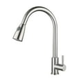 thumbnail image 2 of Pull Out Kitchen Faucets with Sprayer Bathroom Basin Sink Faucets 2 Spraying Modes 360° Rotating Stainless Steel Water Tap, 2 of 7