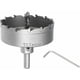 thumbnail image 3 of Broca de metal para corte de precisión, 5 mm de espesor, 80 mm, broca de sierra de corona de carburo TCT para láminas de acero inoxidable de 0,5 a 3 mm, 3 of 4