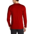 thumbnail image 2 of Russell Athletic Men's Long Sleeve Performance Tee, True Red, 4X-Large, 2 of 2