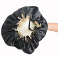 thumbnail image 5 of Satin Bonnet Children‘s Sleeping Cap Soft Night Adjustable Double Sleep Cap, 5 of 5