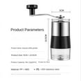 thumbnail image 2 of Manual Coffee Grinder Mini Stainless Steel Hand Bean Grinders Mill Foamer Kitchen Tool Accessories, 2 of 10