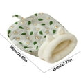 thumbnail image 3 of Taicans Pet Sleeping Bag for Dogs and Cats,21.7x17.7in Plush Lamb Fur Thickened Pocket Style Winter Warm Linen Bed,Cozy Cave with Removable Washable Cover for Indoor Pets, 3 of 5