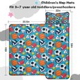 thumbnail image 5 of Baseball Football Pattern Toddler Nap Mats for Kids Preschool,Sleeping Mat Bag or Kids,Toddler Sleeping Bag,Toddler Nap Mat or Daycare, 5 of 6