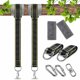 thumbnail image 1 of Easy & Fast Installation Tree Swing Hanging Kit Swing Straps Tree Protectors with Safer Lock Carabiners Swivel To Choose1.5m 7pcs set He Qiyong unisex, 1 of 1