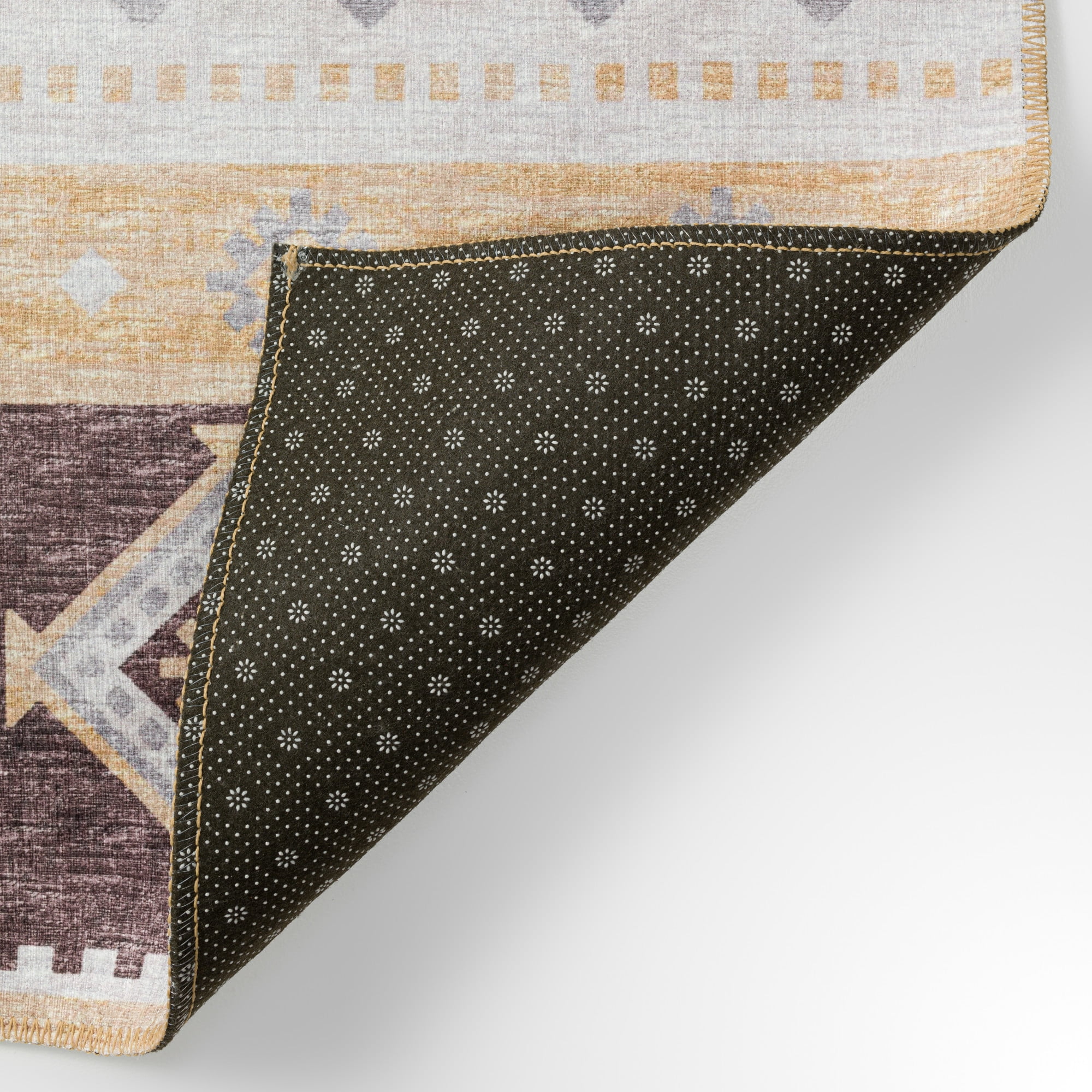 Addison Rugs Addison Indoor/ Outdoor Yuma Southwest Boho Washable Rug 8' x 10' - Gilded