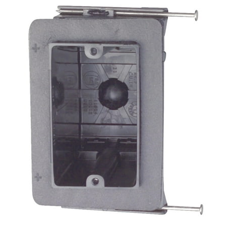 Single Gang Draft Tight Electrical Outlet Box