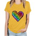 thumbnail image 2 of Fankiway T-Shirt Décontracté à Manches Courtes et Col Rond Imprimé Mode Carnaval pour Femmes, 2 of 4