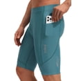 thumbnail image 2 of baleaf Men's Bike Shorts 4D Padded Cycling Biking Bicycle Mountain Riding Biker Cycle Zipper Pockets Quick Dry UPF 50+ Dark Green 3XL, 2 of 6