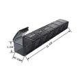 thumbnail image 2 of Extra Large Weekly Pill Organizer 2 Pcs, Daily Pill Cases For Pills/vitamin/fish Oil/supplements (black And White), 2 of 3