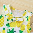 thumbnail image 3 of HESHENG Toddler Baby Girl Pineapple Swimwear Bathing Suit Bikini Outfits Summer Swimsuit Set 18-24 Months, 3 of 7