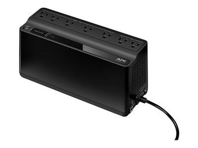 APC UPS Battery Backup & Surge Protector with USB Charger, 600VA APC Back-UPS (BE600M1)