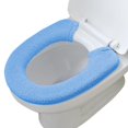 thumbnail image 1 of Funda de asiento de inodoro, con broches fijos, de fibra lavable, lavable, para asiento de inodoro, almohadillas de fácil instalación y limpieza brand modelStyleType, 1 of 2