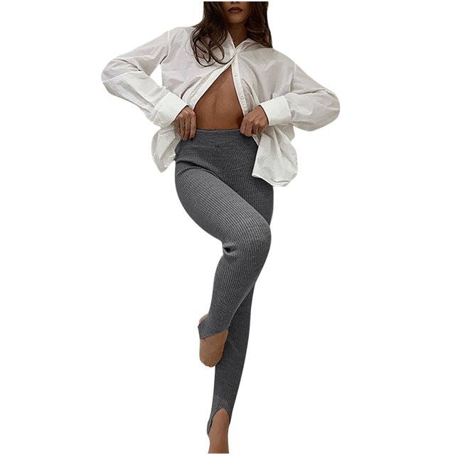 Leggings de yoga elásticos para mujer Fitness Running Gym Sports Pantalones activos de cuerpo entero Fridja hfkajh104474