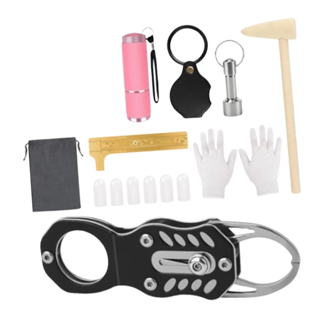 BELOVING Pocket Coin Ping Pinger Test Kit Convenience with Storage Bag Coin Test Tool