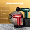 thumbnail image 4 of Mini pistola de masaje Masajeador de percusión de tejido profundo silencioso portátil con Labymos  masajeador muscular, 4 of 7