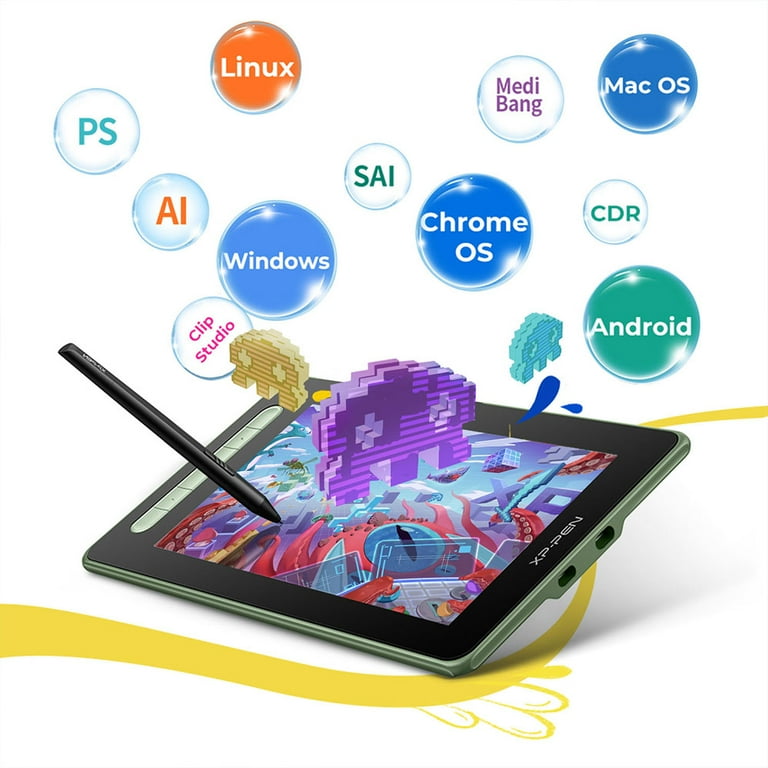 XP Pen Artist 10 2nd Graphics Tablet with Screen Latest X3 Smart