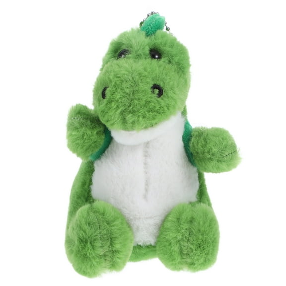 TABLZONE Back to School Stuffed Dinosaur Pendant Multi-Colored PP Cotton 1Set Keychain Bag Charm