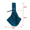 thumbnail image 5 of Portabebés para perros y gatos, bolsa Reversible para mascotas con manos libres, diseño de bolsa y bolso suave, adecuado para viajes al aire libre, 5 of 5