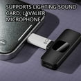 thumbnail image 4 of Audio Adapter 8-PIN to USB 30 OTG in 2-in-1 Microphone Adapter & T8B, 4 of 10