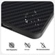 thumbnail image 5 of ABEEL For Samsung Galaxy S25 Edge Case Compatible with MagSafe Carbon Fiber Texture Back Cover - Bla, 5 of 5