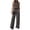 Dark Gray, variant on 2 Piece Sets for Women Summer Casual Lounge Sets Stripes Vacation Trendy Mock Neck Tank Top Wide Leg Pants Outfits for Women Purple M